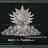 Hoa văn ngọn lửa mái chùa đẹp Bình Dương