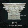Đầu cột vuông hoa văn đẹp tại Bình Dương