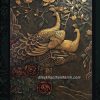Phù điêu chim công trang trí sang trọng