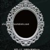 Khung gương oval cổ điển trang trí công trình cổ điển uy tín tại Bình Dương